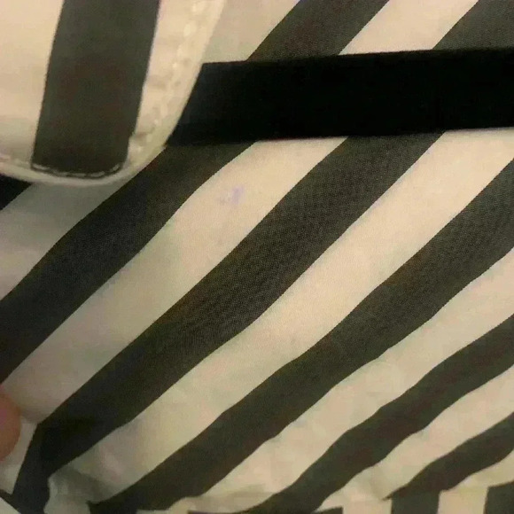 NWT See Rose Go Signature Tunic Shirt Grey & White striped, Womens Plus Size 4x - Picture 8 of 12